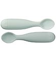 Cam Cam Löffel - Silikon - 2er-Pack - Regenbogen - Blue Mix
