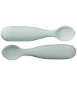 Cam Cam Lepels - Silicone - 2-pack - Regenboog - Blue Mix