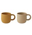 Liewood Tasses - 2 Pack - Silicone - Merc - Golden Caramel Avoi