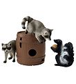 Schleich Wild Life - 17x14 cm - Fun Bein m. Waschbren 42532