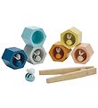 PlanToys Puulelu - 13 Osaa - Mehiläispesät