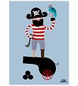 Citatplakat Poster - B2 - Pirate Canard Perroquet