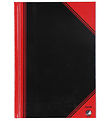 Bantex Notebook - Lined - A6 - Black/Red
