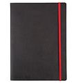 Oxford Notebook - Soft Case - Lined - B5 - Black/Red