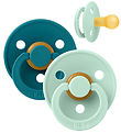 BIBS Colour Pacifiers - Size 1 - 2-Pack - Round - Nordic Mint/Fo