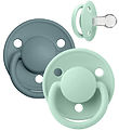 BIBS De Lux Schnuller - 2er-Pack - Rund - Nordic Mint/Island Sea