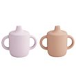 Liewood Cups - 2-Pack - Silicone - Neil - Light Lavender/Rose M