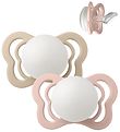 BIBS Couture Glow Pacifiers - Size 1 - 2-Pack - Anatomical - Blu
