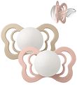 BIBS Couture Glow Pacifiers - Size 2 - 2-Pack - Anatomical - Blu