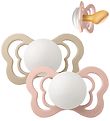 Bibs Couture Glow Dummies - Size 2 - Natural Rubber - Blush/Vani