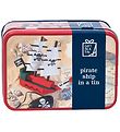 Gift In A Tin Brausatz - Bauen - Pirate - Pirate Ship In A Tin