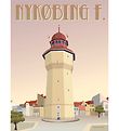 Vissevasse Poster - 30x40 cm - Nykøbing F.