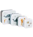 A Little Lovely Company Nestisboxa sett - 4 Stk. - Ocean