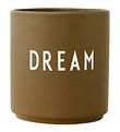 Design Letters Becher - Lieblings Cup - Dream - Olive