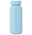 Design Letters Thermoflasche - 500 ml - Light Blue