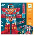 Djeco Creatieve Speelset - Mozaïek Set - Space Battle