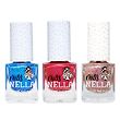 Miss Nella Nail Polish - 3-Pack - Tickle Me Pink/Abracadabra/Blu