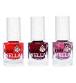 Miss Nella Nagellack - 3-pack - Strawberry'n' Cream/Shazam/Jazzb