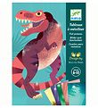 Djeco Kreasæt - Folienbilder - Jurassic