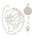 Me&My BOX Necklace w. Zodiac Sign - Aquarius - Silver Plated