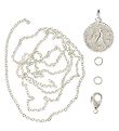 Me&My BOX Necklace w. Zodiac Signs - Libra - Silver Plated