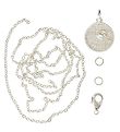 Me&My BOX Necklace w. Zodiac Signs - Cancer - Silver Plated