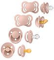 BIBS Schnuller - Try-it-Kollektion - 4er-Pack - Gr. 1 - Blush