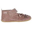 Living Kitzbhel Ballerina Pantoffels- Roze Glitter m. Kat