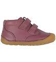 Bundgaard Lära Gå Skor - Petit Velcro - Dark Rose
