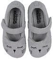 Living Kitzbhel Chaussons Ballerines - Laine - Lger Gris av. C