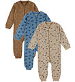 Pippi Jumpsuit w.o. Footies - 1 pcs - Assorted - Coloured w. Pat