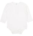 Pippi Baby Bodysuit - Basic - L/S - White