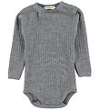 Joha Bodysuit - Wool - L/S - Grey