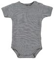 Joha Bodysuit - Wool/Cotton - S/S - Light Grey