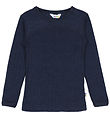 Joha Blouse - Wool/Silk - Navy