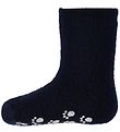Joha Socks - Wool - Navy w. The Non-Slip