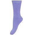 Melton Basic Socks - Bright Purple