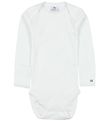 Smallstuff Bodysuit l/s - White w. Pointelle