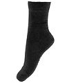 Fuzzies Socken - Wolle/Baumwolle - Schwarz