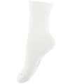 Fuzzies Socks - Wool/Cotton - Milky White