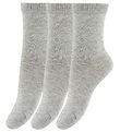 Chaussettes Melton - 3 Pack - Gris Chiné
