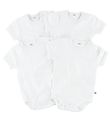 Pippi Baby Bodysuit - 4-Pack - S/S - White