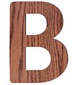 Sebra Träbokstäver - B