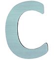 Sebra Träbokstäver - C - Pastell Pojke