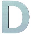 Sebra Träbokstäver - D - Pastell Pojke