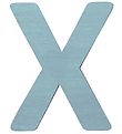 Sebra Träbokstäver - X - Pastell Pojke