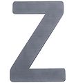 Sebra Träbokstäver - Z - Grå