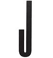 Design Letters Träbokstäver - J - Svart