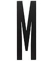 Design Letters Träbokstäver - M - Svart