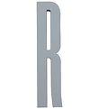 Design Letters Träbokstäver - R - Grå